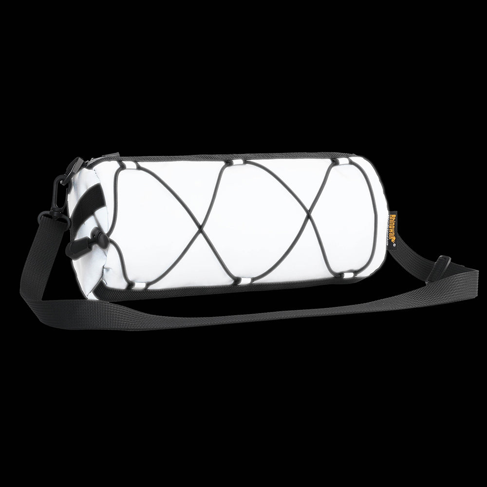 RHINOWALK RK9103 Reflective Polyester+PU Bicycle Handlebar Bag with Shoulder Strap RHINOWALK RK9103 Reflective Polyester+PU Bicycle Handlebar Bag with Shoulder Strap
